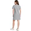 imageJockey Womens Organic Cotton TShirt DressGrey Heather
