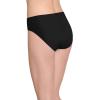 imageJockey Womens Underwear Smooth ampamp Shine Seamfree Hi CutBlack