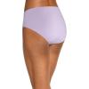 imageJockey Womens Underwear Smooth ampamp Shine Seamfree Hi CutDigital Lavender
