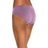 imageJockey Womens Underwear Smooth ampamp Shine Seamfree Hi CutSilver Plum