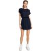 imageJockey Womens Cinched Waist Knit DressTrue Navy