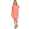 imageJockey Womens Organic Cotton TShirt DressParadise Peach