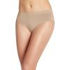 imageJockey Womens Underwear Smooth ampamp Shine Seamfree Hi CutLight