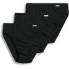 imageJockey Womens Plus Size Elance French Cut  3 PackBlack