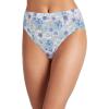 imageJockey Womens Plus Size Elance French Cut  3 PackDigital LavenderDream Dot AquaFloral Clouds Aqua