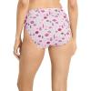 imageJockey Womens Plus Size Elance French Cut  3 PackFab FuchsiaPink Pearl Doodle OrnamentsDreamy Blue