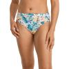 imageJockey Womens Plus Size Elance French Cut  3 PackReally TealArtistic PalmSunrise Peach