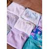 imageJockey Womens Plus Size Elance French Cut  3 PackSoftest TealBelvedere Violet StripeTropical Burst