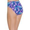 imageJockey Womens Plus Size Elance French Cut  3 PackSoftest TealBelvedere Violet StripeTropical Burst