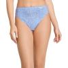 imageJockey Womens Plus Size Elance French Cut  3 PackTrue BlueSpiraling ShellsPicasso Blue