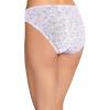 imageJockey Womens Plus Size Elance French Cut  3 PackWake BlueGarden BloomsPurple Amethyst