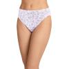 imageJockey Womens Plus Size Elance French Cut  3 PackWake BlueGarden BloomsPurple Amethyst
