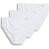 imageJockey Womens Plus Size Elance French Cut  3 PackWhite