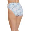imageJockey Womens Plus Size Elance French Cut  3 PackWinter BlueEden FloralParadise Teal