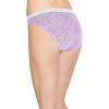 imageJockey Womens Underwear Classic French Cut  3 PackCherry WineFloral BushesSheer Lilac