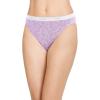 imageJockey Womens Underwear Classic French Cut  3 PackCherry WineFloral BushesSheer Lilac