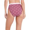 imageJockey Womens Underwear Classic French Cut  3 PackRed PearFawning GeoPink Harmony