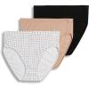 imageJockey Womens Plus Size Elance Hipster  3 PackLightSimple DotBlack