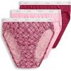 imageJockey Womens Underwear Classic French Cut  3 PackRed PearFawning GeoPink Harmony
