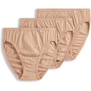 imageJockey Womens Plus Size Elance French Cut  3 PackLight