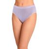 imageJockey Womens Elance Breathe French Cut  3 PackCoral MistPier GeoPurple Amethyst