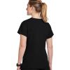 imageJockey Womens Scrubs True Fit Crossover VNeck Scrub TopBlack
