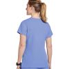 imageJockey Womens Scrubs True Fit Crossover VNeck Scrub TopCeil Blue