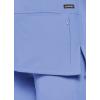 imageJockey Womens Scrubs True Fit Crossover VNeck Scrub TopCeil Blue