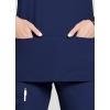 imageJockey Womens Scrubs True Fit Crossover VNeck Scrub TopNew Navy