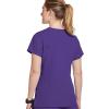 imageJockey Womens Scrubs True Fit Crossover VNeck Scrub TopPurple