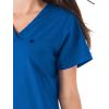 imageJockey Womens Scrubs True Fit Crossover VNeck Scrub TopRoyal