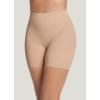 imageJockey Womens Shapewear Skimmies Seamfree Tummy Smoothing MidWaist MidThigh ShortLight
