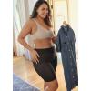 imageJockey Womens Shapewear Skimmies Seamfree Ultralight Smoothing Cooling NoChafe SlipshortBlack