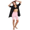 imageJockey Womens Shapewear Skimmies Seamfree Ultralight Smoothing Cooling NoChafe SlipshortPink Opal