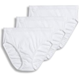 imageJockey Womens Elance Breathe French Cut  3 PackWhite