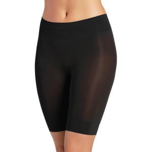 imageJockey Womens Shapewear Skimmies Seamfree Ultralight Smoothing Cooling NoChafe SlipshortBlack