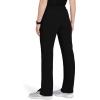 imageJockey Scrubs Classic Womens Extreme Comfy Elastic Waist Drawstring PantBlack