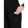 imageJockey Scrubs Classic Womens Extreme Comfy Elastic Waist Drawstring PantBlack