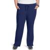 imageJockey Scrubs Classic Womens Extreme Comfy Elastic Waist Drawstring PantNew Navy