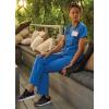 imageJockey Scrubs Classic Womens Extreme Comfy Elastic Waist Drawstring PantRoyal