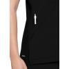 imageJockey Womens Scrubs Comfort Crew Scrub TopBlack