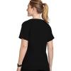 imageJockey Womens Scrubs Comfort Crew Scrub TopBlack