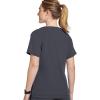 imageJockey Womens Scrubs Comfort Crew Scrub TopCharcoal