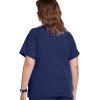 imageJockey Womens Scrubs Comfort Crew Scrub TopNew Navy