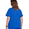 imageJockey Womens Scrubs Comfort Crew Scrub TopRoyal Blue