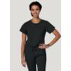 imageJockey Womens Scrubs Henley Scrub TopBlack