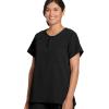 imageJockey Womens Scrubs Henley Scrub TopBlack