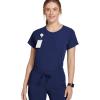 imageJockey Womens Scrubs Henley Scrub TopNew Navy