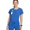 imageJockey Womens Scrubs Henley Scrub TopRoyal Blue