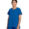 imageJockey Womens Scrubs Henley Scrub TopRoyal Blue